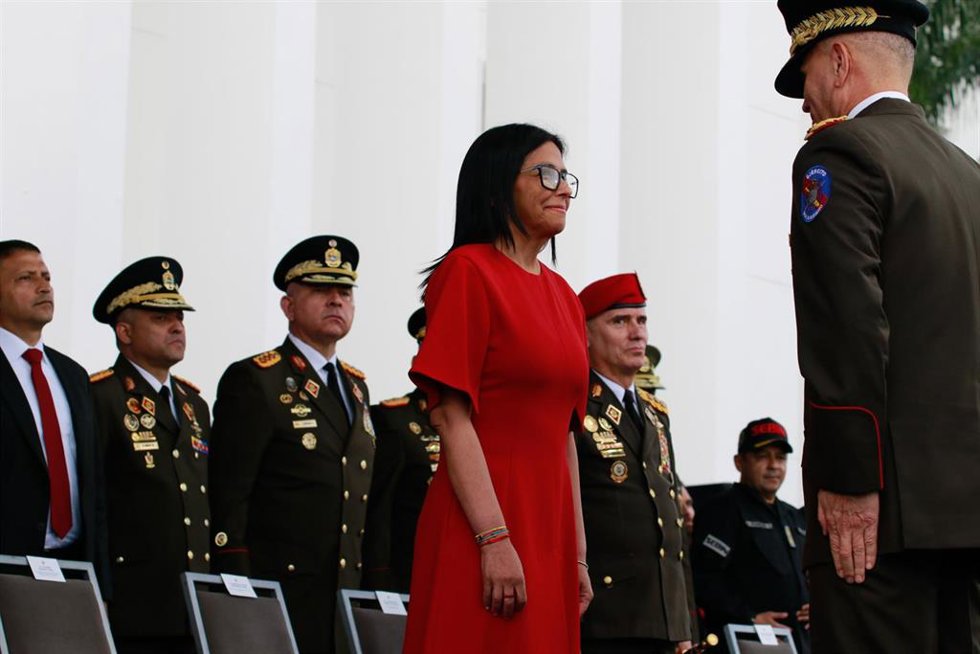 La presidenta encargada de Venezuela, Delcy Rodríguez