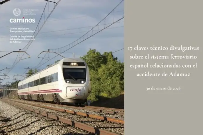 Imagen relacionada con el informe del accidente en Adamuz