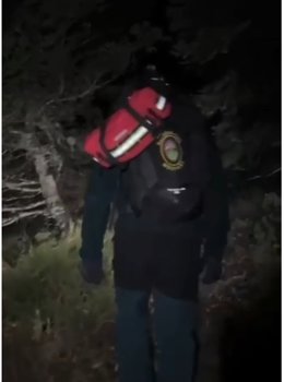 Un efectivo del Greim de la Guardia Civil.