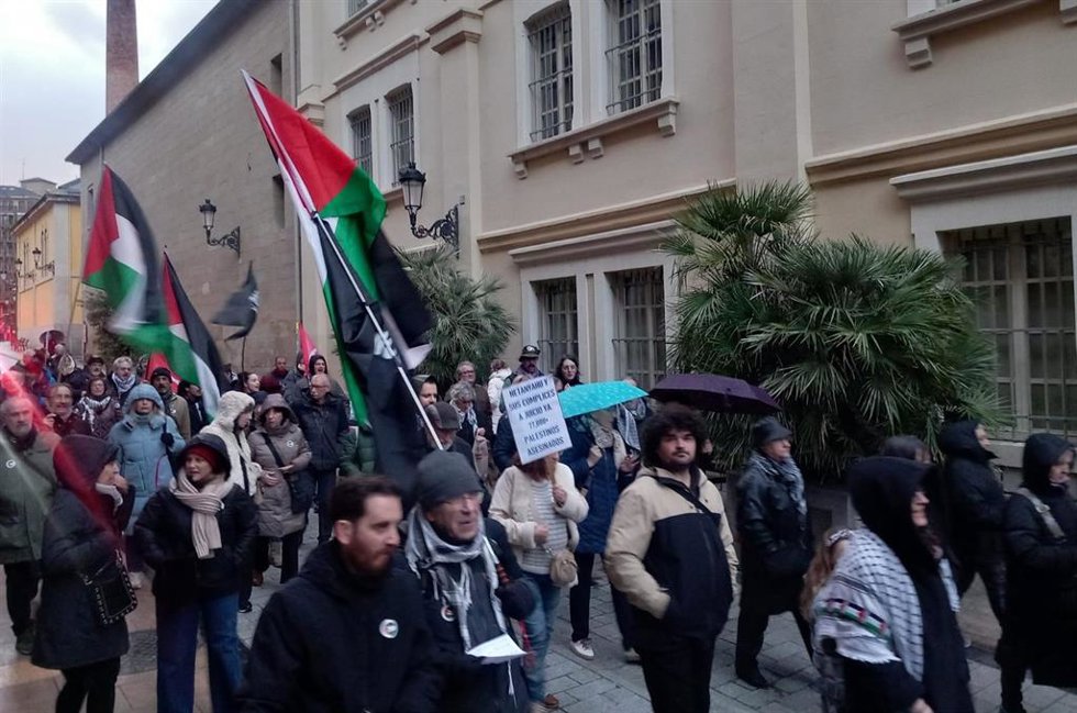 Una concentración recuerda al pueblo Palestino; "No podemos dejarlos de lado" y pide "el fin de relaciones con Israel"