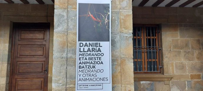 Cartel de la exposición de Daniel Llaría Gaspar