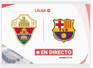 Onces Iniciales confirmados: Elche - Barcelona: resumen y estadísticas del partido de la jornada 22 de LaLiga EA Sports