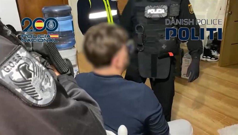 Archivo - La Policía Nacional detiene a cinco personas por el secuestro y asesinato de un hombre para sustraer sus criptoactivos