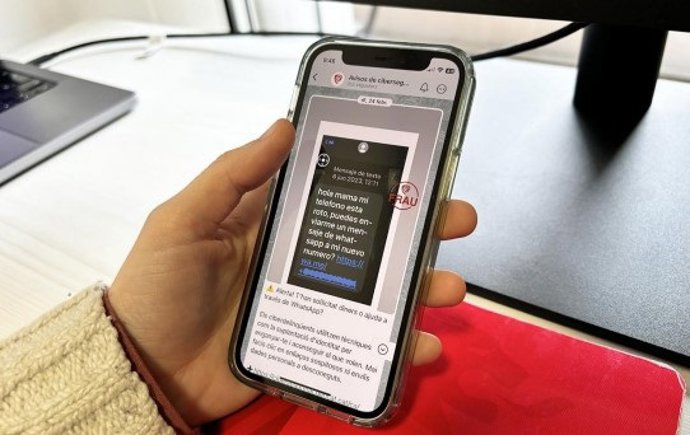 Archivo - Imagen de una estafa