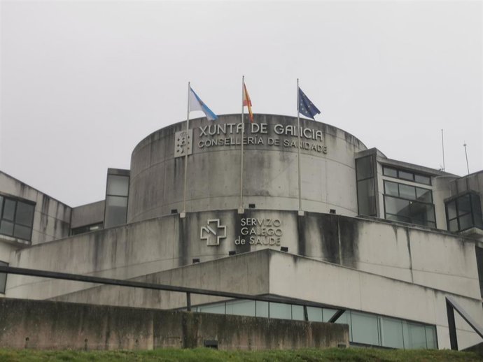 Archivo - Edificio da Consellería de Sanidade e Servizo Galego de Saúde (Sergas), en San Lázaro, Santiago de Compostela.