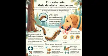 El Colegio de Veterinarios adelanta las recomendaciones ante la presencia de procesionaria por episodios de viento