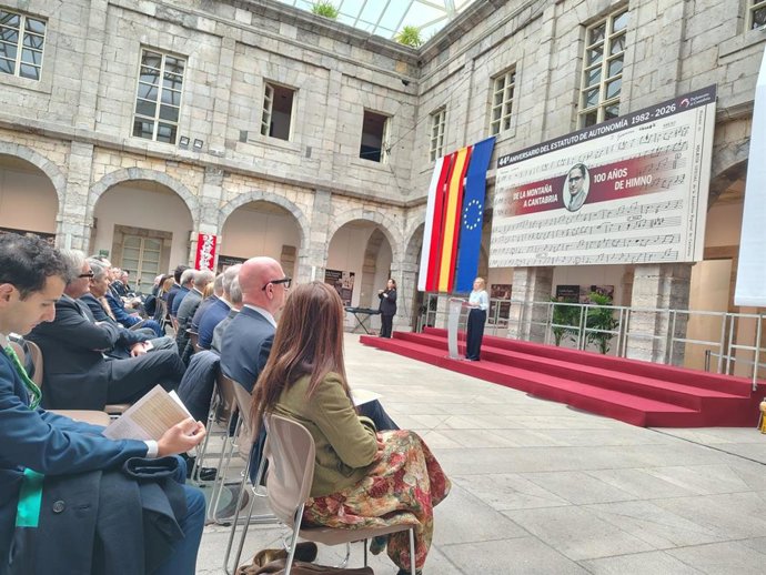 Acto por el 44 aniversario del Estatuto de Autonomía de Cantabria