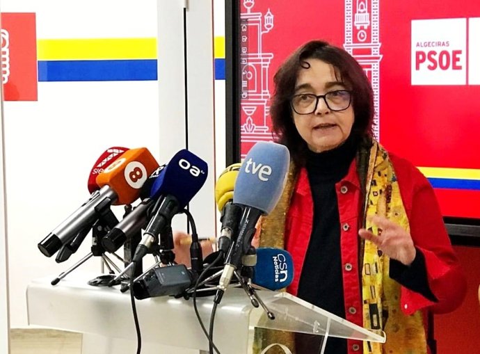 La vicesecretaria general de Acción Política del PSOE de Algeciras, Isabel Beneroso,