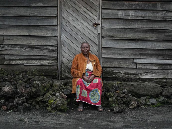 Archivo - Imagen de archivo de desplazados en RDC 