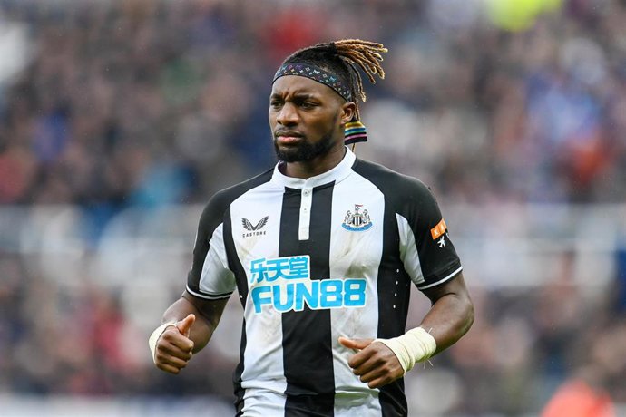 Archivo - Allan Saint-Maximin durante su etapa en el Newcastle
