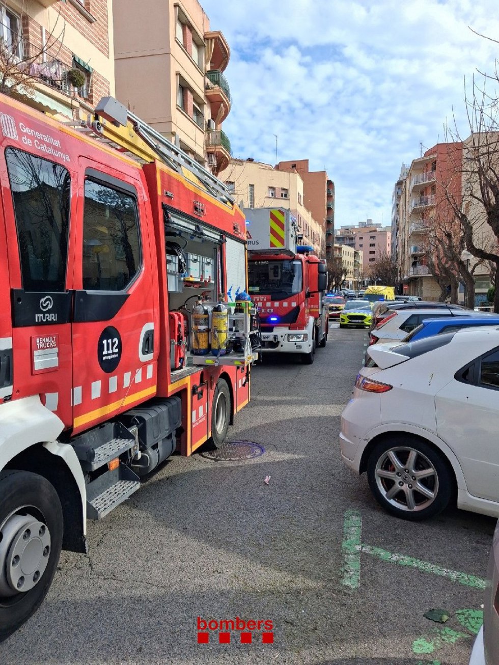 Muere un hombre con movilidad reducida en un incendio en un edificio en Tarragona