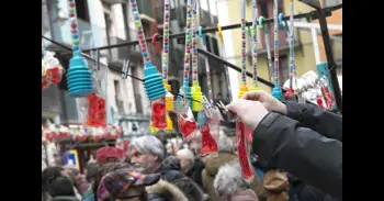 Pamplona celebra este martes San Blas con un mercadillo en la plaza de San Nicolás y baile de la soka-dantza en Sarasate