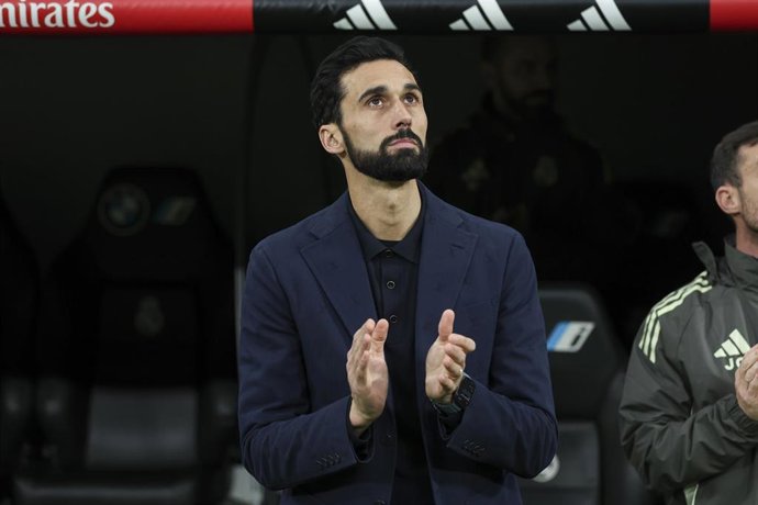 Álvaro Arbeloa, entrenador del Real Madrid