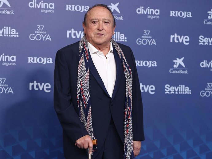 Archivo - Arquivo - O ator Fernando Esteso posa no tapete vermelho antes da gala da 37ª edição dos Prêmios Goya, no Palácio de Congressos e Exposições FIBES, em 11 de fevereiro de 2023, em Sevilha, Andaluzia (Espanha).