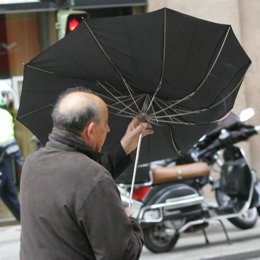 Archivo - Liébana estará este lunes en aviso por rachas de sur de 80 km/h .-ARCHIVO