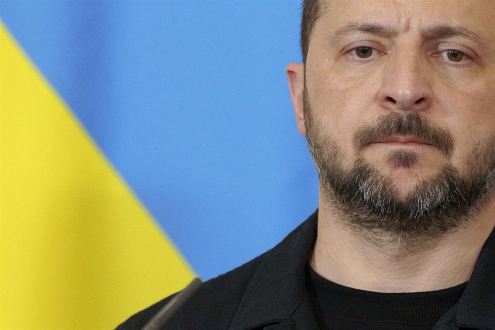 Archivo - El presidente de Ucrania, Volodimir Zelenski