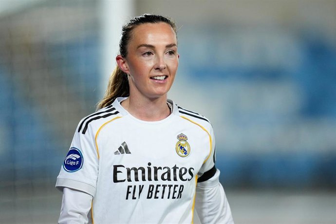 La centrocampista escocesa Caroline Weir durante un partido con el Real Madrid