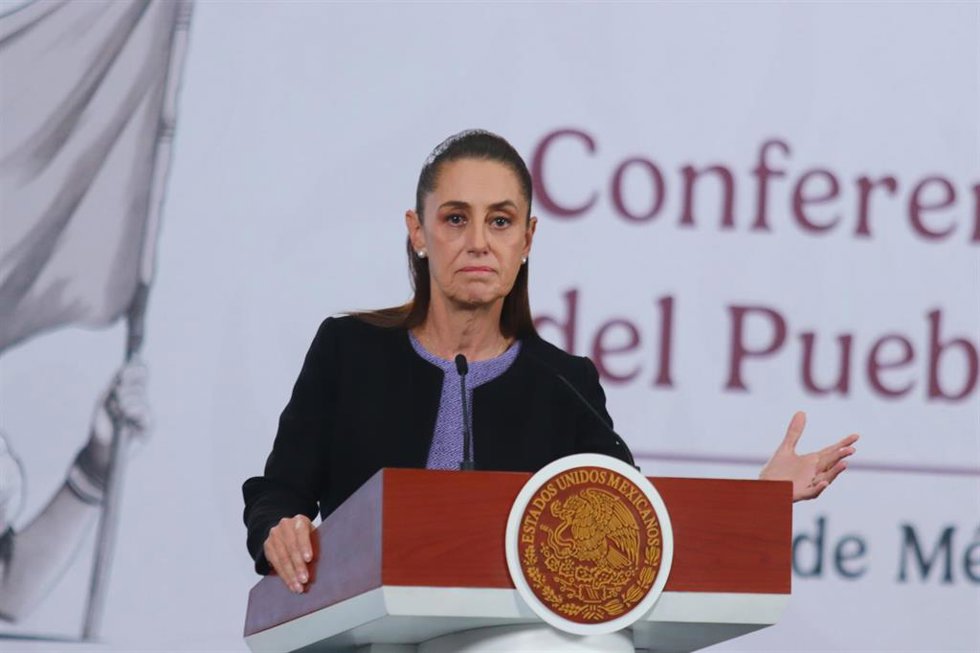 La presidenta de México, Claudia Sheinbaum