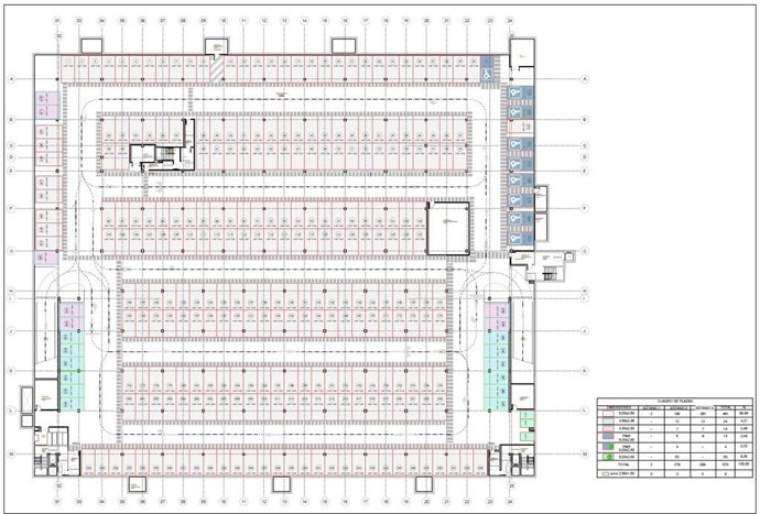 Las obras del parking de Colón arrancan este lunes con 570 plazas en un modelo de rotación y para residentes
