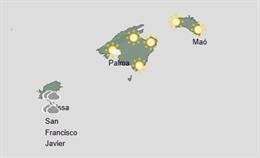 El tiempo hoy, lunes 2 de febrero, en Baleares.