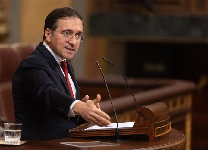 El ministro de Asuntos Exteriores, Cooperación y Unión Europea, José Manuel Albares.