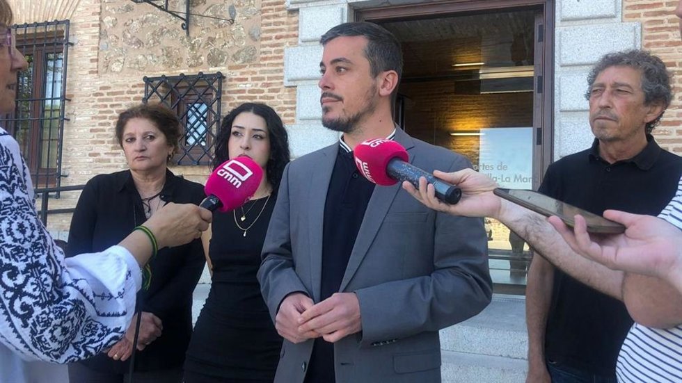 El coordinador de Podemos C-LM, José Luis García Gascón.