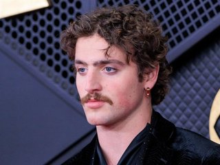 February 1, 2026, Los Angeles, California, USA: Benson Boone on the red carpet of the 68th Annual Grammy Awards on Sunday February 1, 2026 at Crypto.Com Arena in Los Angeles, California.