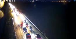 A AP-4 foi cortada em Los Palacios e Las Cabezas, no sentido de Cádiz, devido a desmoronamentos na pista.