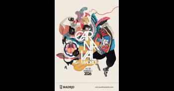 Madrid da la bienvenida al Carnaval 2026 con un cartel inspirado en los bailes de máscaras de los años 20