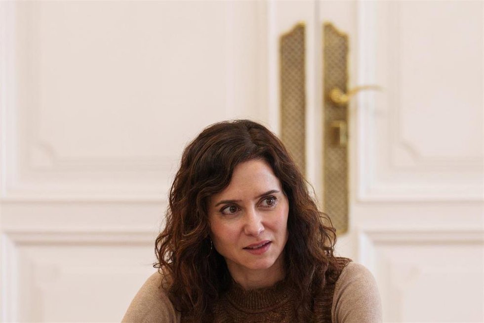 La presidenta de la Comunidad de Madrid, Isabel Díaz Ayuso, se reúne con los representantes de las organizaciones profesionales agrarias ASAJA Madrid, UGAMA, AGIM-COAG, UPA Madrid y UCAM, a 29 de enero de 2026, en Madrid (España).