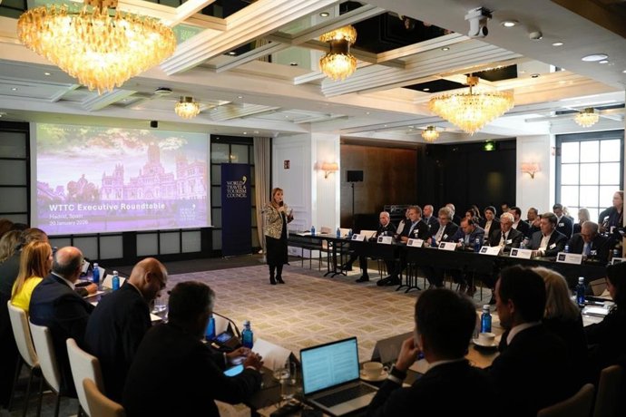 Reunión de alto nivel en Madrid entre ministros y empresarios internacionales, organizada por el Consejo Mundial de Viajes y Turismo (WTTC).