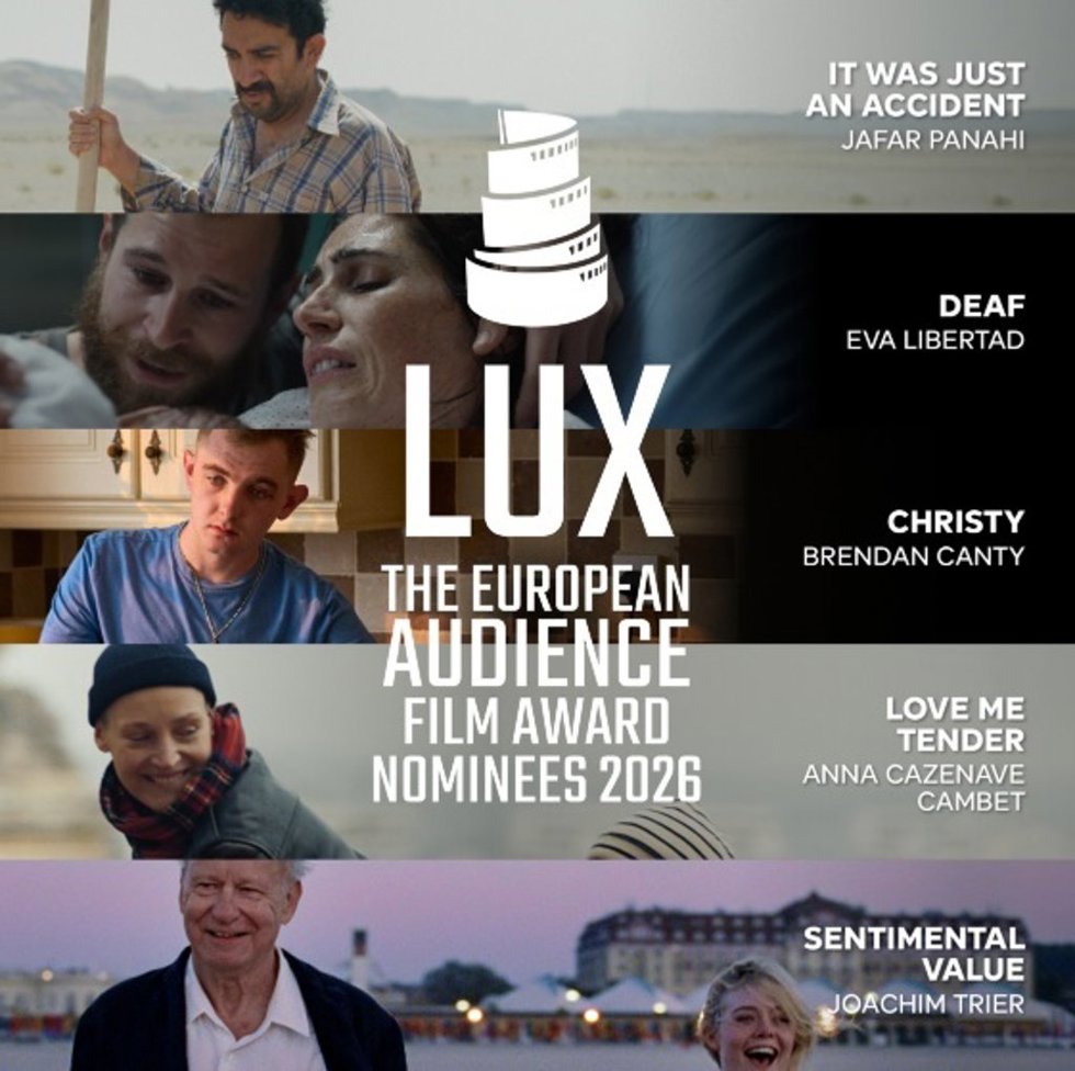 Imagen de los largometrajes finalistas del Premio del Público Lux 2026, que se exhibirán más de 79 veces en diferentes ciudades española