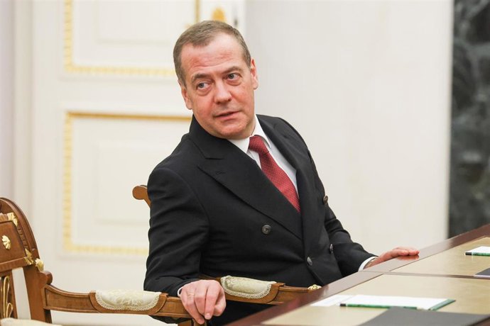 El vicepresidente del Consejo de Seguridad y expresidente ruso, Dimitri Medvedev.