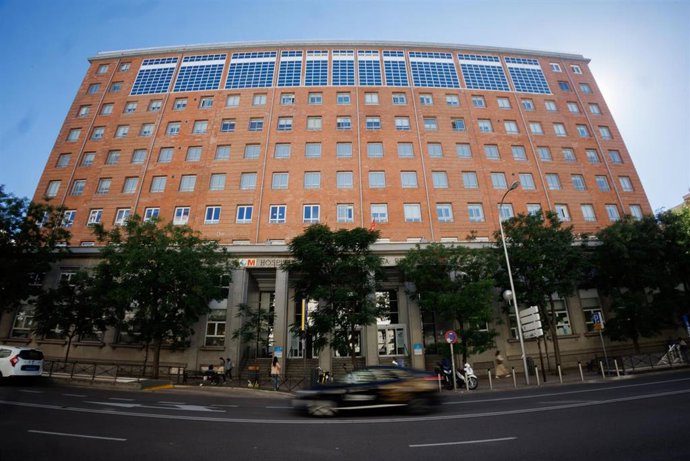 Archivo - Fachada del Hospital Universitario La Princesa