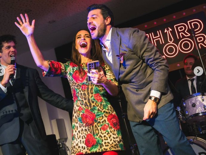 Paula Echevarría ha sorprendido con su look en el cumpleaños de Miguel Torres
