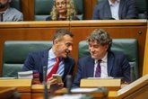 Foto: PSE afirma que la salud del Gobierno Vasco "es buena" pero avisa al PNV de que "no callará" cuando se incumplan acuerdos