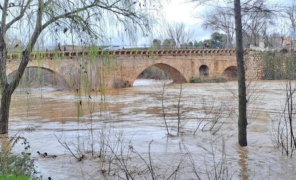 Crecida del río Henares.