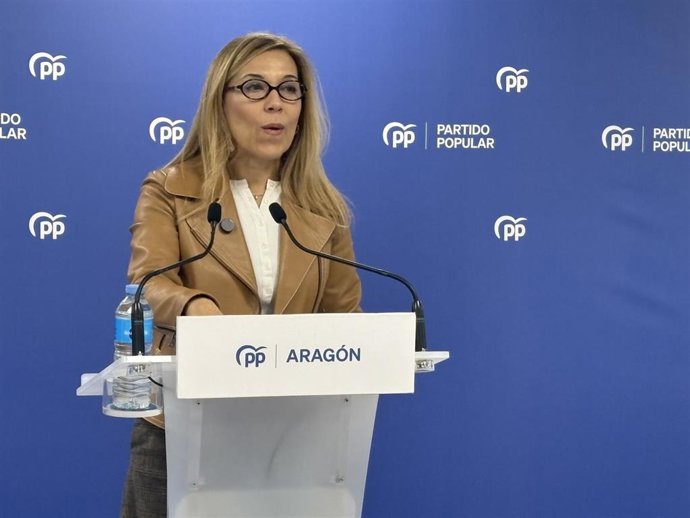 La secretaria general del PP Aragón, Ana Alós.