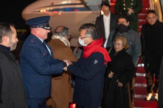 Llegada del Presidente Gustavo Petro a Washington