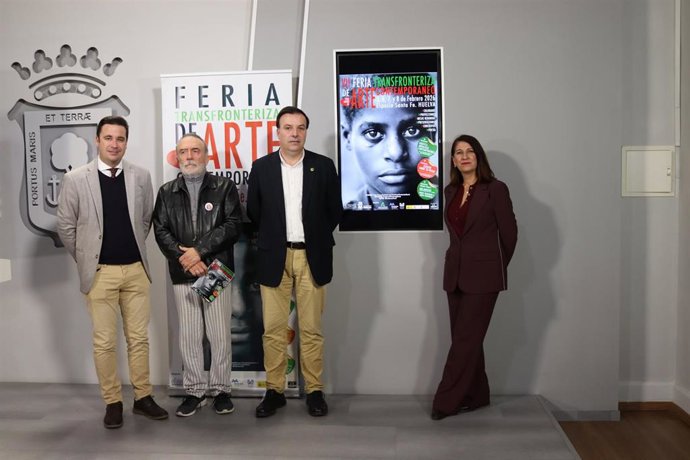 Presentación de la  VII Feria Transfronteriza de Arte Contemporáneo.