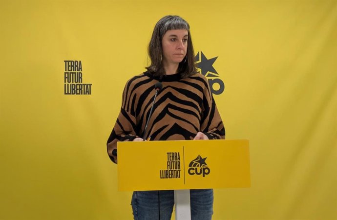 La portaveu de la CUP, Su Moreno