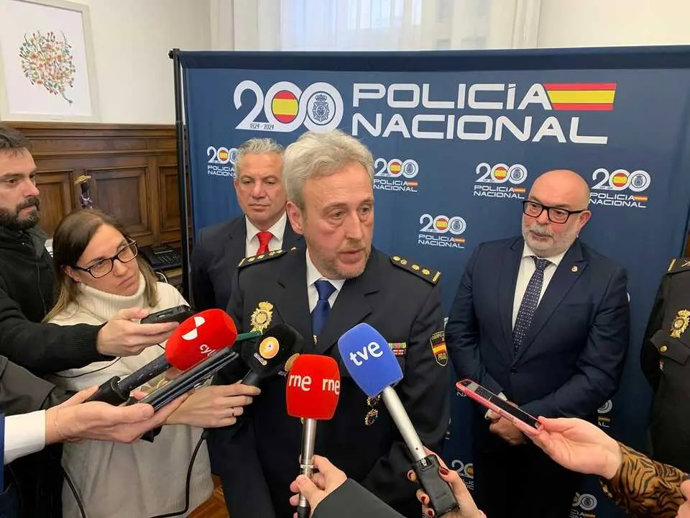 El comisario jefe provincial en Soria, Luis Jiménez de Mingo, ha tomado posesión de su cargo.