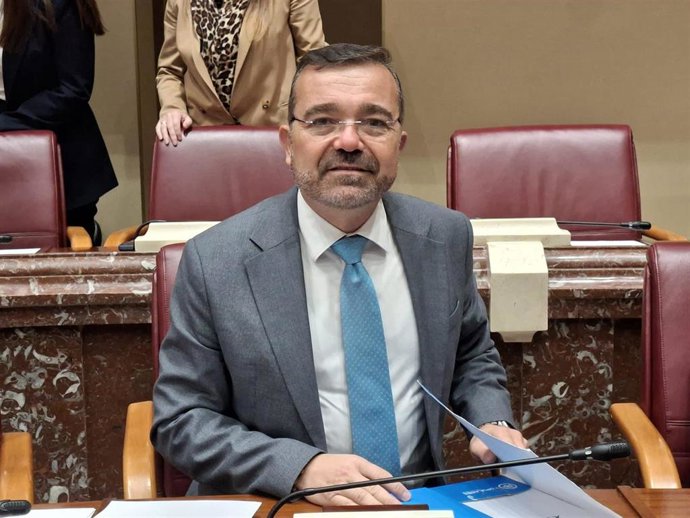 El diputado regional del Partido Popular Carlos Albaladejo