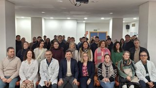 Recibimiento a los estudiantes en prácticas del Hospital Universitario Punta Europa de Algeciras (Cádiz)