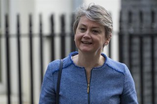 Archivo - La ministra de Exteriores de Reino Unido, Yvette Cooper, en Londres (archivo)