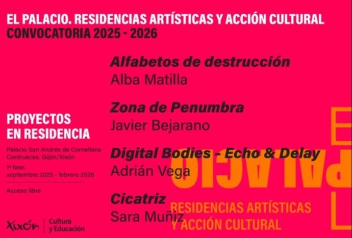 Jornada de puertas abiertas en El Palacio Residencias Artísticas y Acción Cultural (Gijón).