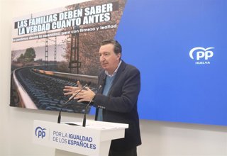 El presidente del PP de Huelva, Manuel Andrés González.