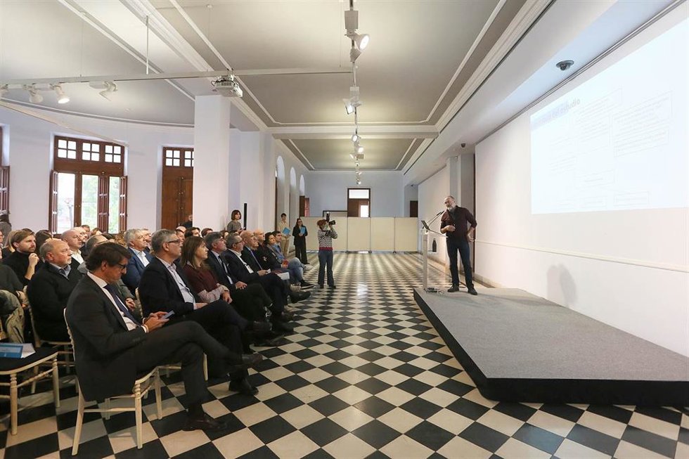 Presentación del estudio en el Palacio Provincial
