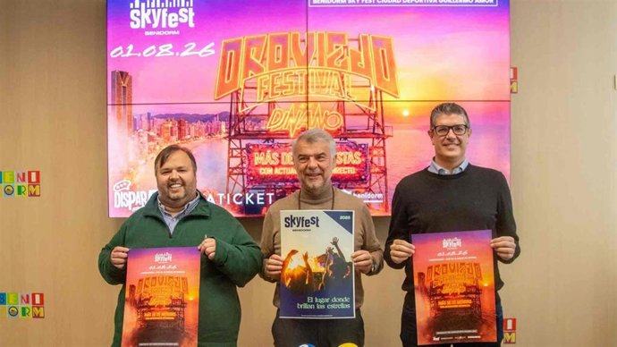 Presentación del festival Oro Viejo de Benidorm