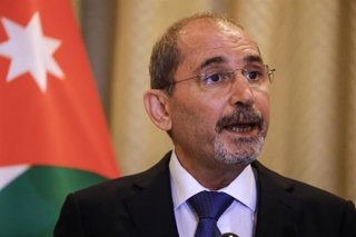 Archivo - El ministro de Exteriores de Jordania, Ayman Safadi (archivo)